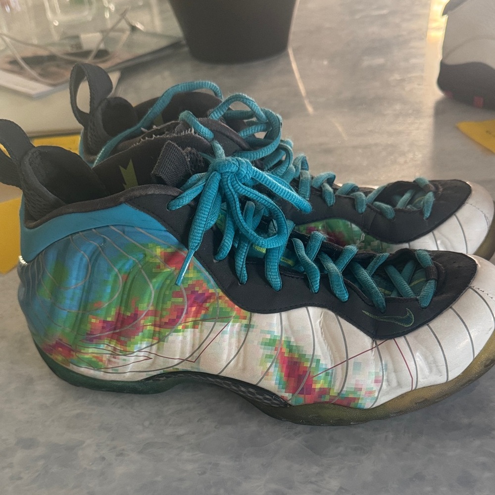 Nike Air Foamposite One Weatherman Size 10 – 2013 Radar Graphic